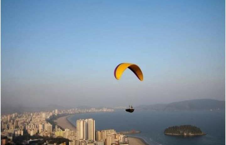 Flat Itarare Tower Beach Aparthotel São Vicente Kültér fotó