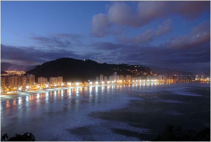 Flat Itarare Tower Beach Aparthotel São Vicente Kültér fotó